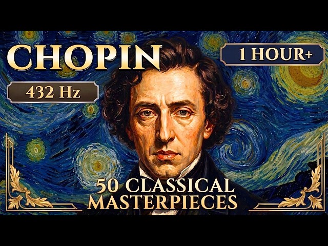 Chopin 432hz | Best Calming Classical Music Masterpieces | Relaxing Piano Playlist