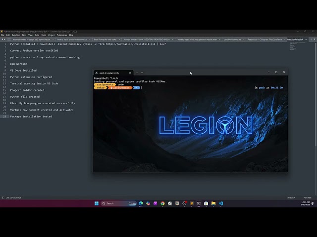 Complete Python + VS Code System Setup