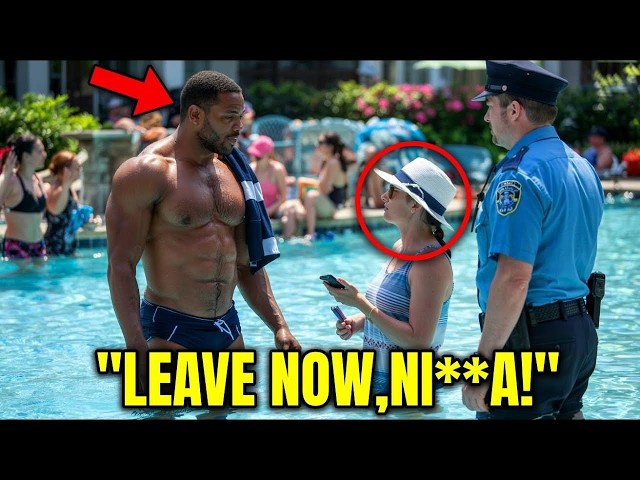 Racist Woman Tells Black Man to Leave His Own Pool - Unaware He’s a Retired Navy SEAL Admiral!
