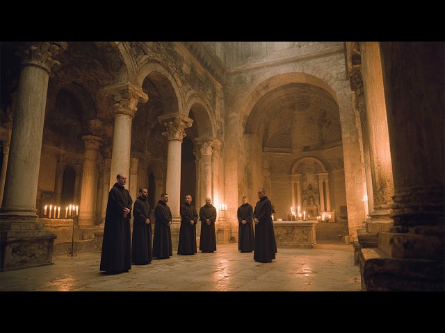 Gregorian Chants in the Ancient Monastery | Sacred Ambience of Catholic Monastery