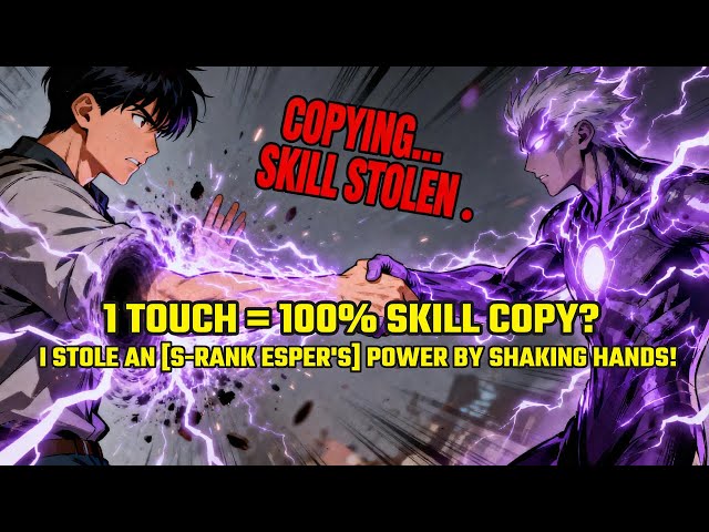 1 Touch = 100% Skill Copy? I Stole an [S-RANK ESPER'S] Power by Shaking Hands!