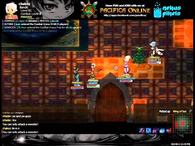 PACIFICA ONLINE paradox guild