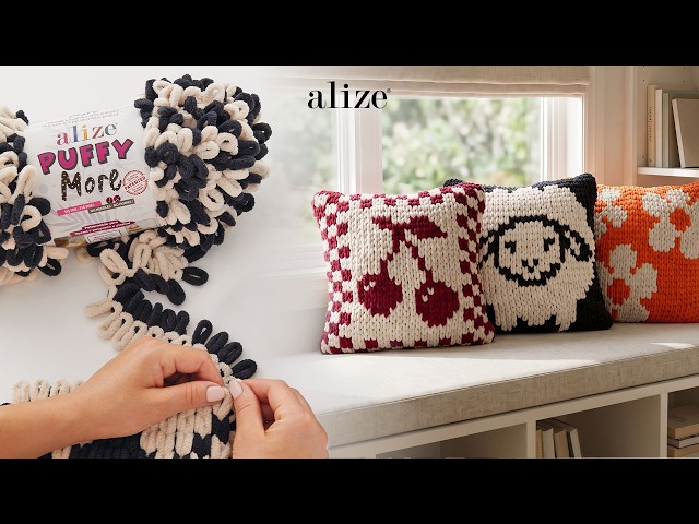 Decorative Pillows with Alize Puffy More