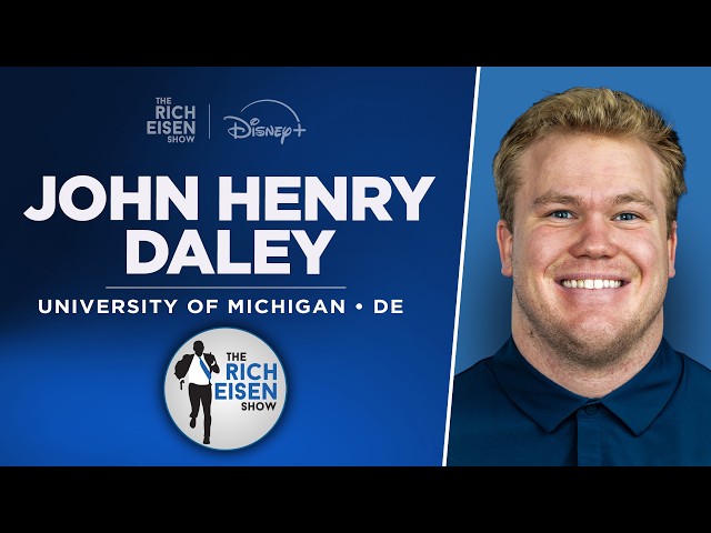 John Henry Daley, ala defensivo de Michigan, habla sobre Kyle Whittingham y más con Rich Eisen | ...