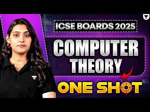 Master ICSE Computer Applications Theory | Class 10 Boards 2025 | By Sanskriti Ma’am