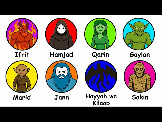 Every Jinn Mentioned in the Quran Explained in 17 Minutes