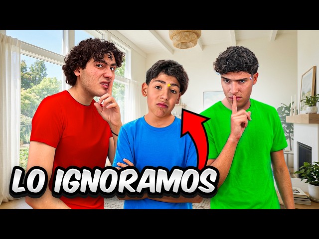24 HORAS IGNORANDO A PAOLO 😭💔 ¿LLORA? | Leo Study