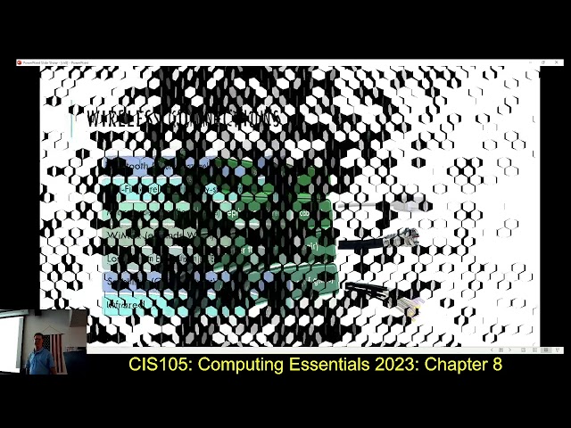 CiS105: 10/21/25: Computing Essentials 2023: Chapter 8 (Communications and Networks)