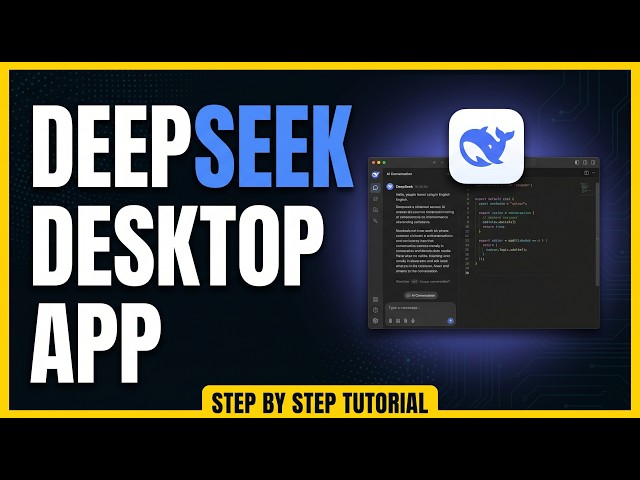 DeepSeek Finally Has a Desktop App — And It's Insane