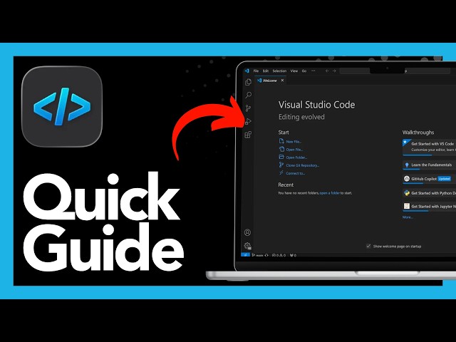 Visual Studio Code: Create a Project, Add Files & Open the Terminal