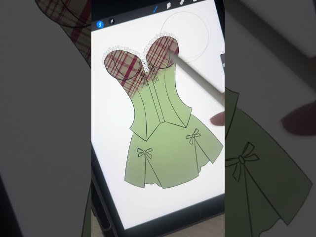 Procreate Brushes for Fashion Design  & Fashion Illustration - Link in Bio