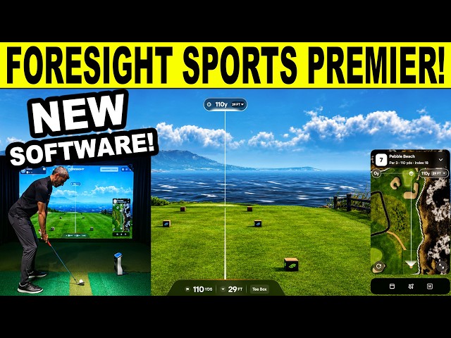 I Tested The New Foresight Sports Premier Golf Simulator Software (Exclusive Preview)