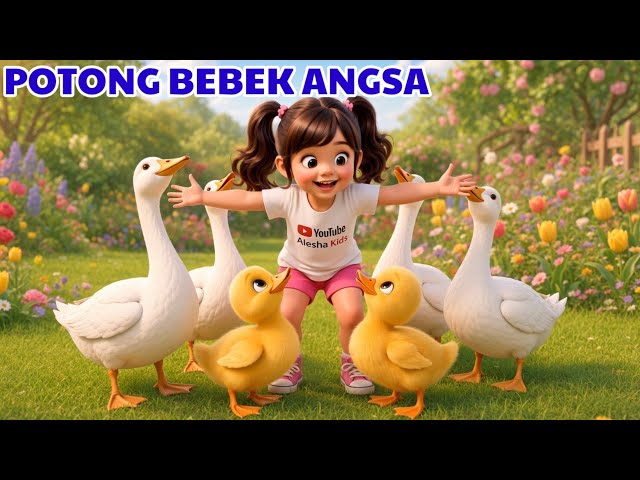 Indonesian Toddler Songs | Potong Bebek Angsa