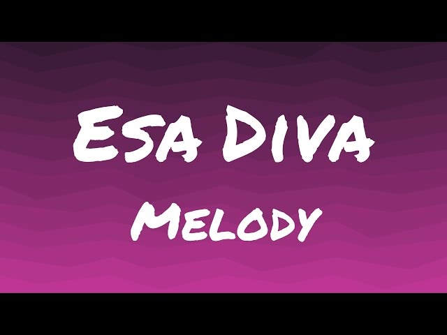 Melody - Esa Diva | 🇪🇸 Eurovision 2025 (Lyrics)