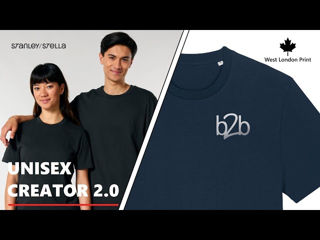 Stanley Stella Unisex Creator 2.0 iconic T-Shirt from West London Print