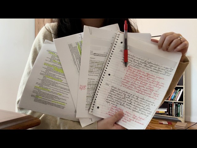 how to make notes like an Oxford student | learn everything