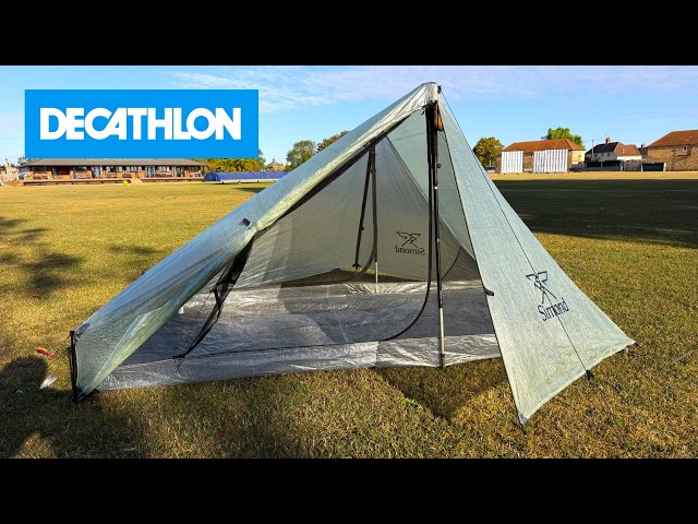 Decathlon's 499 GRAM Dyneema Ultralight Backpacking Tent!