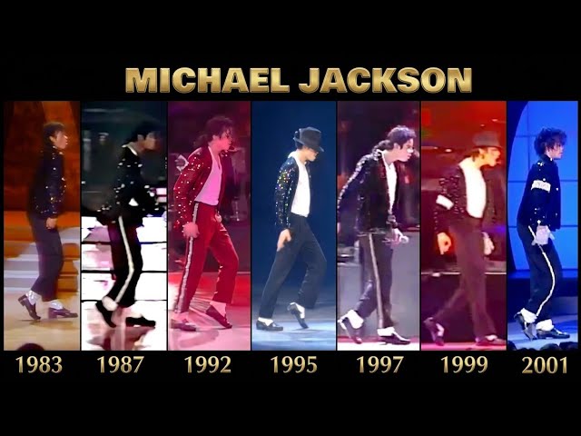 MOONWALK EVOLUTION By Michael Jackson (1983 - 2009) [ 4K ]