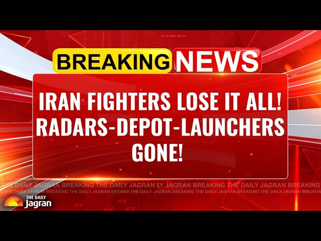 Last 24 Hrs: Iran Fighters' Loses All! Weapon Depots, Radars & Missile Launchers Bombed