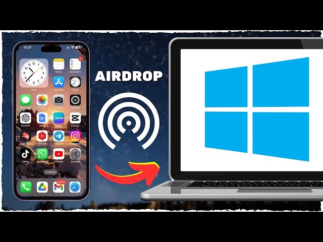 How to Use AirDrop On Windows PC I AirDrop iPhone To Windows (2025)
