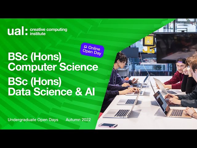CCI Online Open Day: BSc (Hons) Computer Science & BSc (Hons) Data Science and AI