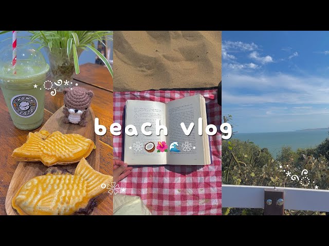 BOURNEMOUTH BEACH VLOG 🌊🐚✨Cat Café, World Cup Semis & Cafe Hopping | Day in My Life