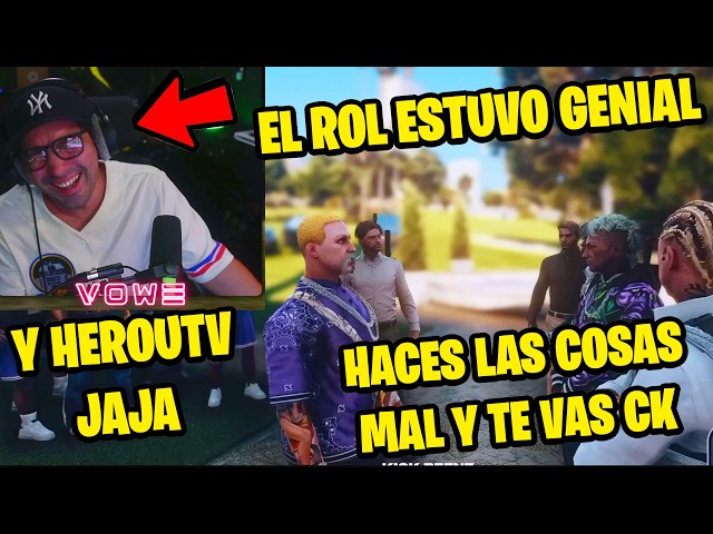 VOWE REACCIONA AL FINAL DE LA CMK Y DEL CONFLICTO CON LOS SHARKS Y LA MAFIA 😊| DovuX Life | #gta