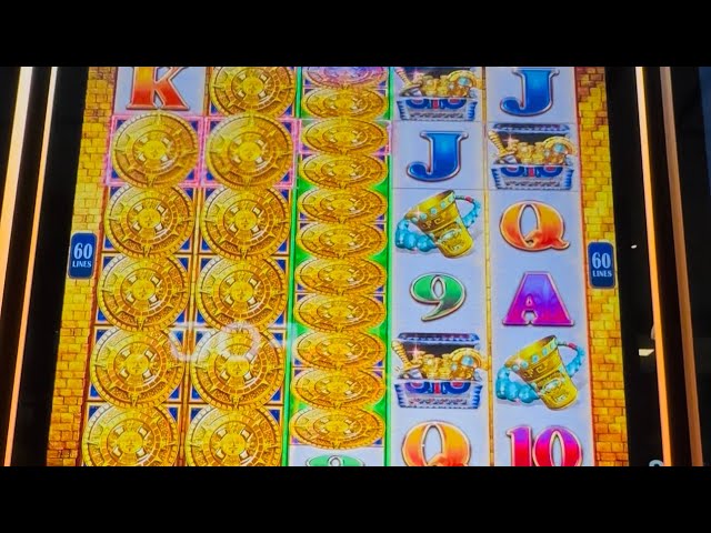 MASSIVE Bonus & MASSIVE Line Hit & Jackpot Mayan Chief Great Stack Slot