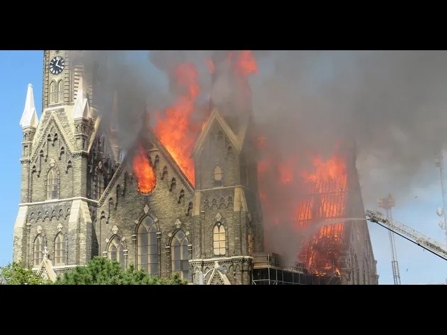 360° Video: The Devastation of Trinity Church