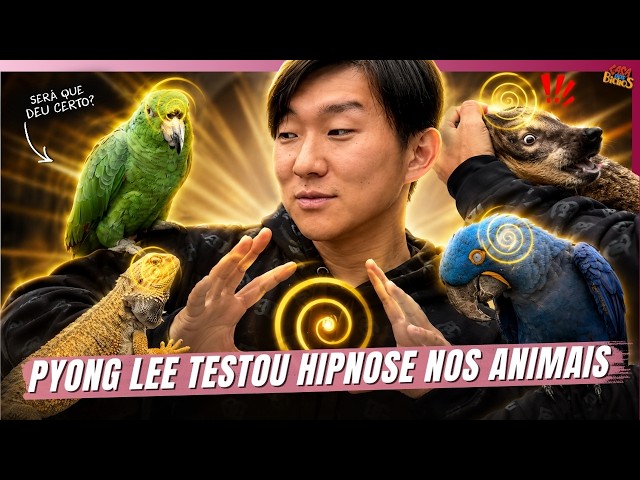 WE TESTED PYONG'S HYPNOSIS ON THE ANIMALS AT CASA DOS BICHOS!