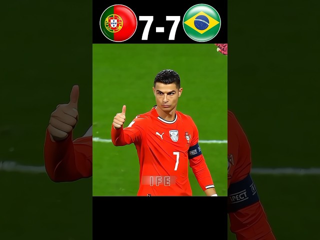 Ronaldo Insane Comeback Portugal vs Brazil 🥶