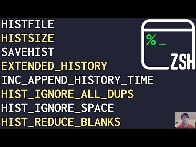 8 Useful Ways to Configure Your Zsh History