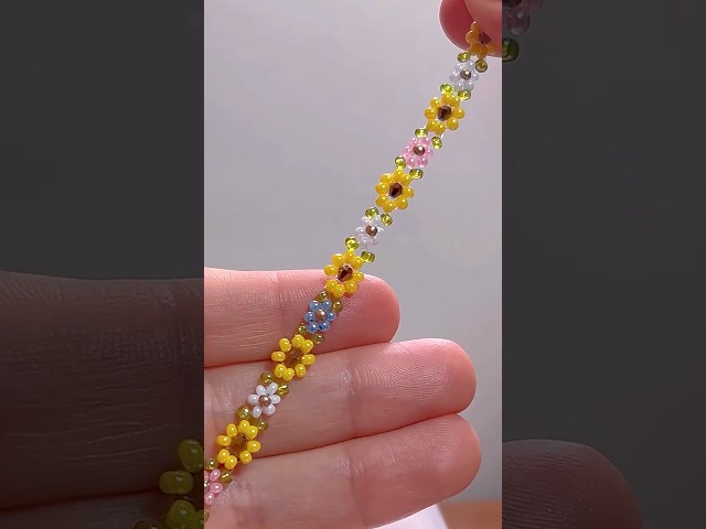 Making the MOST Beautiful Beaded Bracelet #diy #tutorial #beads #jewellery #handmadejewelry