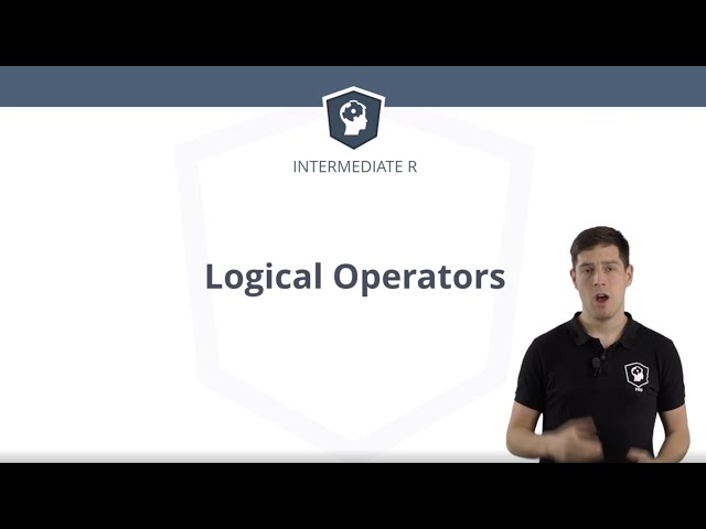 R Tutorial - Logical Operators and Vectors in R