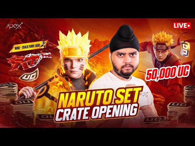 50K UC NARUTO CRATE OPENING WITH KIOLMAO  | APEX GAMING