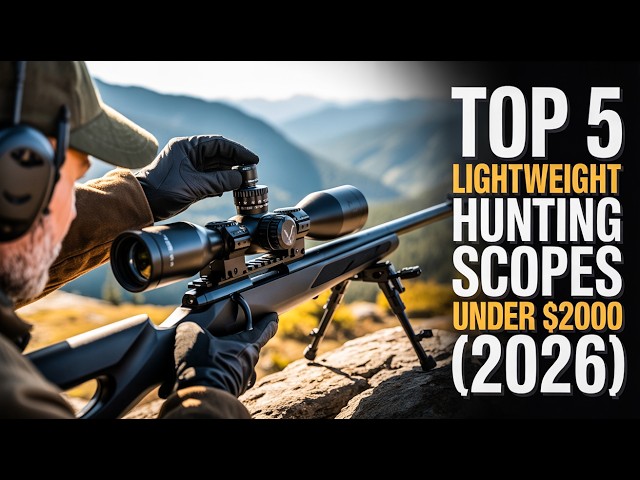 Top 5 Best Lightweight Hunting Rifle Scope For $2000 2026!
