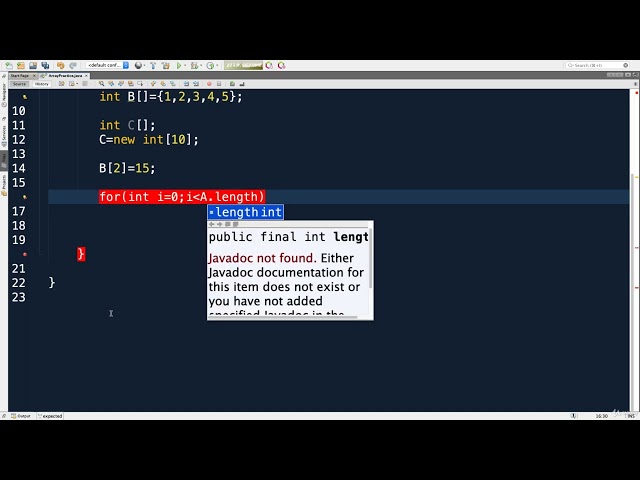 9.2 : Practising One-Dimensional Arrays — [Abdul Bari] Java Course