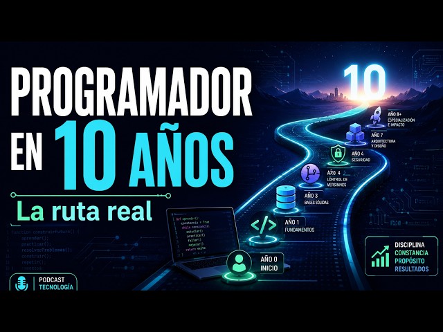 Cómo Ser Programador en 10 Años: La Ruta Realista para Dominar la Programación