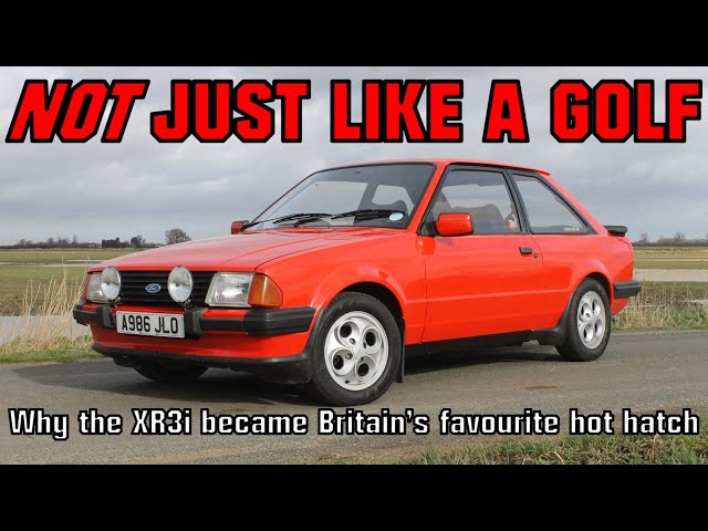 Ford Escort XR3i - NOT Just Like A Golf [Why The XR3 Was Britain's Favourite] (1984 XR3i Mk3)