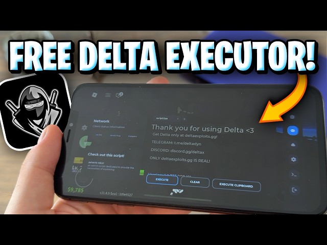 Delta Executor iOS / Android Tutorial - How To Download Delta Executor Mobile - Works 2026