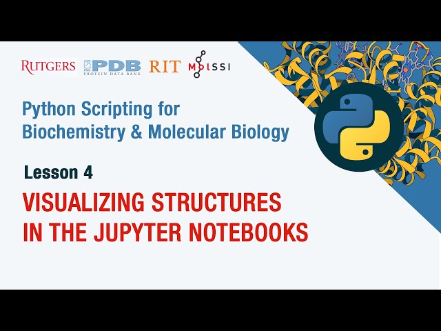 Visualizing PDB structures in the Jupyter Notebooks