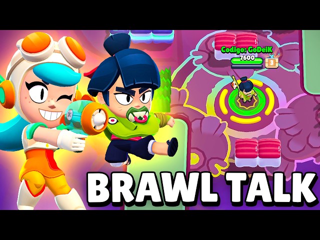 BRAWL TALK with *NEW BABY BRAWLER* AND NEW POWERS in BRAWL STARS