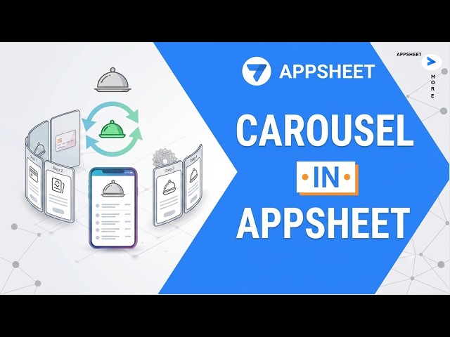 How to Create an Auto-Scrolling Carousel in AppSheet (Using SVGs & Gemini AI)