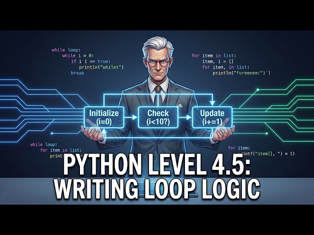 Python Level 4.5: Writing Loop Logic (ICU Application) | CS Basics