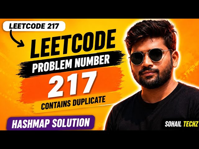 Solve LeetCode 217 Faster! | HashSet Explained in Telugu