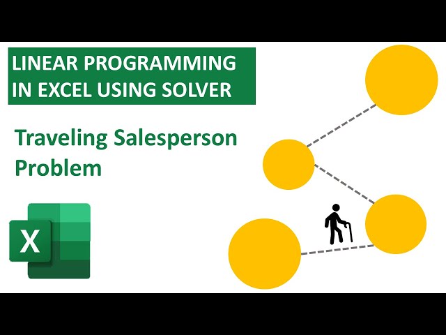 Linear Programming - Optimal Sales Travel Pathing (1 of 4)