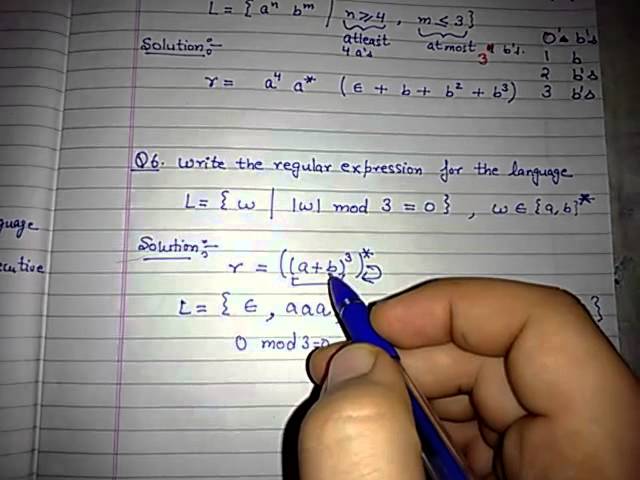 Regular expression example 6