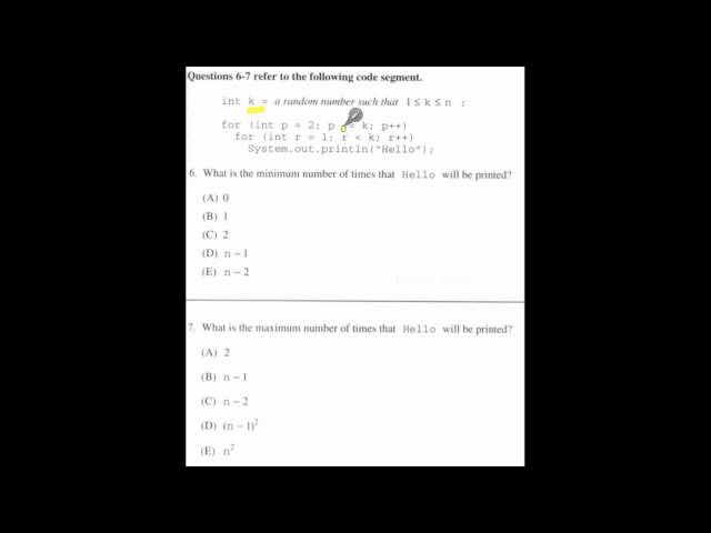 Nested Loops