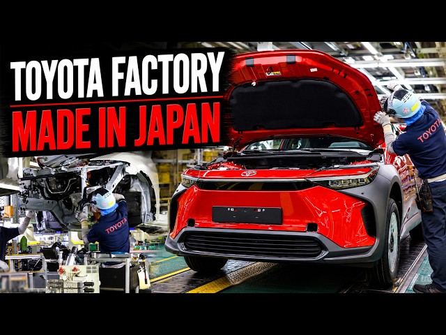 How Toyota Cars Are Made in Japan | Full Factory Tour from Steel to Shipping