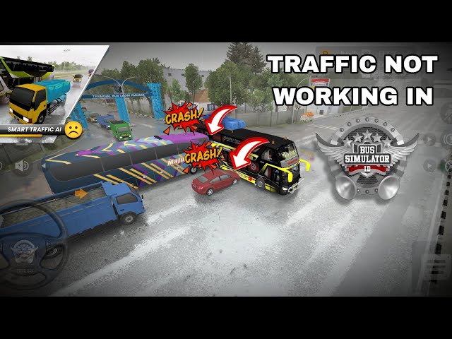 Bus Simulator Indonesia Traffic Not Working Problem🚦#Busid #maleo #bussimulatorindonesia